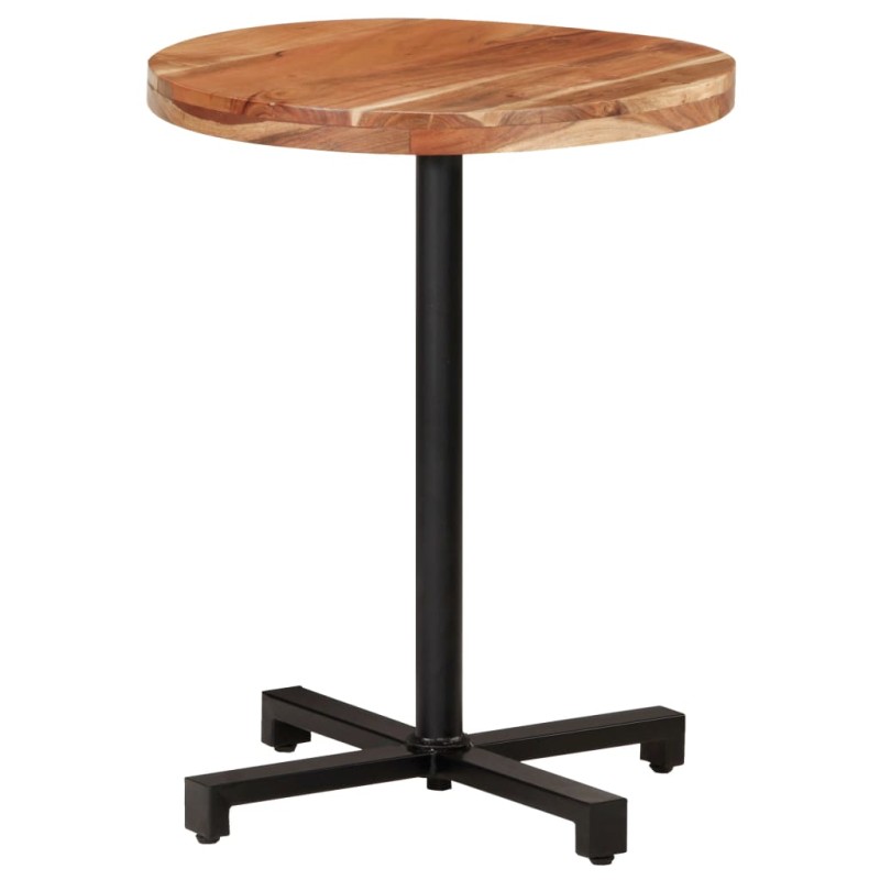 Bistrotisch Rund Ø60x75 cm Akazie Massivholz Bistrotisch Rund Ø60x75 cm Akazie Massivholz