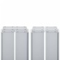 Seitenmarkise Ausziehbar Braun 140x600 cm Seitenmarkise Ausziehbar Braun 140x600 cm