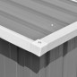 Gerätehaus Grau 257x990x181 cm Verzinkter Stahl Gerätehaus Grau 257x990x181 cm Verzinkter Stahl