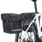 vidaXL Doppel-Fahrradtasche für Gepäckträger Wasserdicht 35 L Schwarz vidaXL Doppel-Fahrradtasche für Gepäckträger Wasserdicht 35 L Schwarz