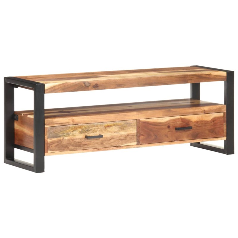 vidaXL TV-Schrank 120x35x45 cm Massivholz Honigfarben vidaXL TV-Schrank 120x35x45 cm Massivholz Honigfarben