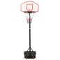 Basketballständer Weiß 216-250 cm Polyethylen Basketballständer Weiß 216-250 cm Polyethylen
