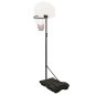 Basketballständer Weiß 216-250 cm Polyethylen Basketballständer Weiß 216-250 cm Polyethylen