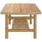 Garten-Couchtisch 90x55x37 cm Bambus Garten-Couchtisch 90x55x37 cm Bambus