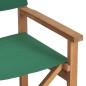 Regiestuhl Massivholz Teak Grün Regiestuhl Massivholz Teak Grün