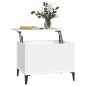 vidaXL Couchtisch Weiß 60x44,5x45 cm Holzwerkstoff vidaXL Couchtisch Weiß 60x44,5x45 cm Holzwerkstoff