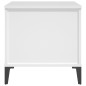vidaXL Couchtisch Weiß 60x44,5x45 cm Holzwerkstoff vidaXL Couchtisch Weiß 60x44,5x45 cm Holzwerkstoff