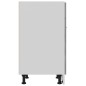 Schubunterschrank Betongrau 60x46x81,5 cm Holzwerkstoff Schubunterschrank Betongrau 60x46x81,5 cm Holzwerkstoff