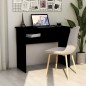 Schreibtisch Schwarz 90x50x74 cm Holzwerkstoff Schreibtisch Schwarz 90x50x74 cm Holzwerkstoff