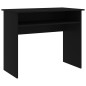 Schreibtisch Schwarz 90x50x74 cm Holzwerkstoff Schreibtisch Schwarz 90x50x74 cm Holzwerkstoff