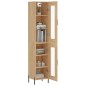 Highboard Sonoma-Eiche 34,5x34x180 cm Holzwerkstoff Highboard Sonoma-Eiche 34,5x34x180 cm Holzwerkstoff