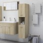 vidaXL Badezimmerschrank Sonoma-Eiche 30x30x130 cm Holzwerkstoff vidaXL Badezimmerschrank Sonoma-Eiche 30x30x130 cm Holzwerkstoff