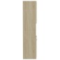 vidaXL Badezimmerschrank Sonoma-Eiche 30x30x130 cm Holzwerkstoff vidaXL Badezimmerschrank Sonoma-Eiche 30x30x130 cm Holzwerkstoff