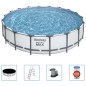 Bestway Steel Pro MAX Stahlrahmen-Pool-Set 549x122 cm Bestway Steel Pro MAX Stahlrahmen-Pool-Set 549x122 cm
