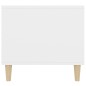 Couchtisch Weiß 90x49x45 cm Holzwerkstoff Couchtisch Weiß 90x49x45 cm Holzwerkstoff