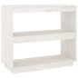Bücherregal Weiß 80x35x71 cm Massivholz Kiefer Bücherregal Weiß 80x35x71 cm Massivholz Kiefer