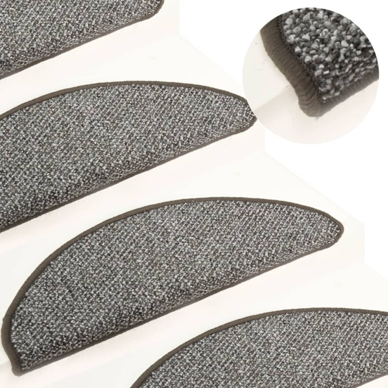 vidaXL Treppenmatten 15 Stk. Anthrazit 65x21x4 cm vidaXL Treppenmatten 15 Stk. Anthrazit 65x21x4 cm