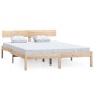 vidaXL Massivholzbett Kiefer 140x190 cm vidaXL Massivholzbett Kiefer 140x190 cm
