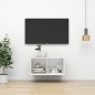 TV-Wandschrank Weiß 37x37x72 cm Holzwerkstoff TV-Wandschrank Weiß 37x37x72 cm Holzwerkstoff