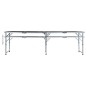 Klappbarer Bier-Pong-Tisch 240 cm Schwarz Klappbarer Bier-Pong-Tisch 240 cm Schwarz