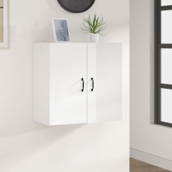 vidaXL Wandschrank Hochglanz-Weiß 60x31x60 cm Holzwerkstoff