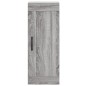 Highboard Grau Sonoma 34,5x34x180 cm Holzwerkstoff Highboard Grau Sonoma 34,5x34x180 cm Holzwerkstoff