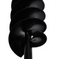 Bohrer mit Griff 80 mm Doppelspirale Schwarz Bohrer mit Griff 80 mm Doppelspirale Schwarz