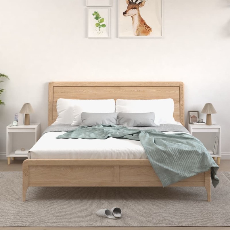 vidaXL Nachttische 2 Stk. Weiß 40x35x50 cm vidaXL Nachttische 2 Stk. Weiß 40x35x50 cm