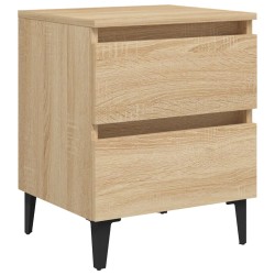 vidaXL Nachttisch Sonoma-Eiche 40x35x50 cm Holzwerkstoff