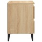vidaXL Nachttisch Sonoma-Eiche 40x35x50 cm Holzwerkstoff vidaXL Nachttisch Sonoma-Eiche 40x35x50 cm Holzwerkstoff