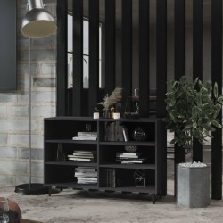 Sideboard Grau 103,5x35x70 cm Holzwerkstoff