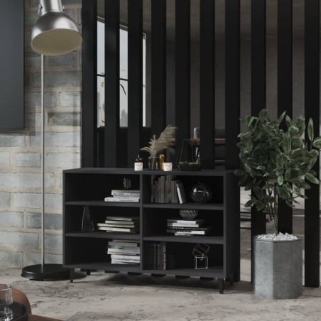 Sideboard Grau 103,5x35x70 cm Holzwerkstoff