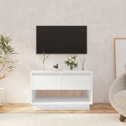 TV-Schrank Hochglanz-Weiß 70x41x44 cm Holzwerkstoff