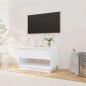 TV-Schrank Hochglanz-Weiß 70x41x44 cm Holzwerkstoff TV-Schrank Hochglanz-Weiß 70x41x44 cm Holzwerkstoff