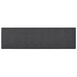 vidaXL Teppichläufer Anthrazit 50x200 cm