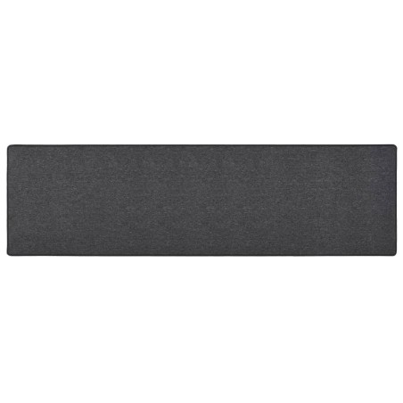 vidaXL Teppichläufer Anthrazit 50x200 cm