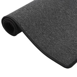 vidaXL Teppichläufer Anthrazit 50x200 cm