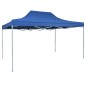 Profi-Partyzelt Faltbar 3×4 m Stahl Blau Profi-Partyzelt Faltbar 3×4 m Stahl Blau