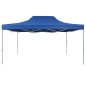 Profi-Partyzelt Faltbar 3×4 m Stahl Blau Profi-Partyzelt Faltbar 3×4 m Stahl Blau
