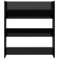 Wand-Schuhschrank Hochglanz-Schwarz 80x18x90 cm Holzwerkstoff Wand-Schuhschrank Hochglanz-Schwarz 80x18x90 cm Holzwerkstoff