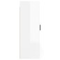 vidaXL TV-Wandschrank Hochglanz-Weiß 40x34,5x100 cm vidaXL TV-Wandschrank Hochglanz-Weiß 40x34,5x100 cm