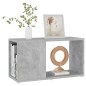 TV-Schrank Betongrau 60x24x32 cm Holzwerkstoff TV-Schrank Betongrau 60x24x32 cm Holzwerkstoff