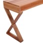 Computertisch Natur 115x47x77 cm Massivholz Mahagoni Computertisch Natur 115x47x77 cm Massivholz Mahagoni