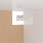vidaXL Kleiderschrank Hochglanz-Weiß 100x32,5x35 cm Holzwerkstoff vidaXL Kleiderschrank Hochglanz-Weiß 100x32,5x35 cm Holzwerkstoff