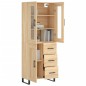 Highboard Sonoma-Eiche 69,5x34x180 cm Holzwerkstoff Highboard Sonoma-Eiche 69,5x34x180 cm Holzwerkstoff