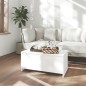 Couchtisch Weiß 90x50x41,5 cm Holzwerkstoff Couchtisch Weiß 90x50x41,5 cm Holzwerkstoff
