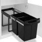 vidaXL Abfallsammler Soft-Close 48 L vidaXL Abfallsammler Soft-Close 48 L