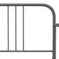 Ausziehsofa Bettgestell Grau Metall 90x200 cm Ausziehsofa Bettgestell Grau Metall 90x200 cm