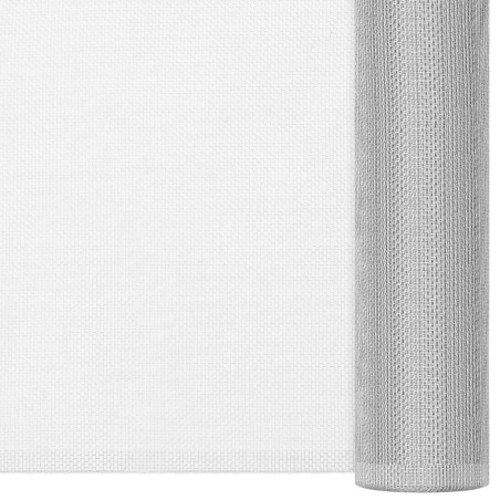 Fliegengitter Aluminium 112X500 cm Silbern