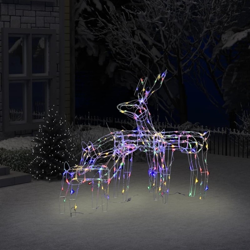 3-tlg. LED-Rentiere Set Weihnachtsdeko 229 LEDs 3-tlg. LED-Rentiere Set Weihnachtsdeko 229 LEDs